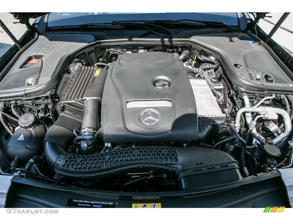 2018 E 300 Sedan - Black / Black photo #8