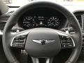 Black 2018 Hyundai Genesis G80 AWD Steering Wheel