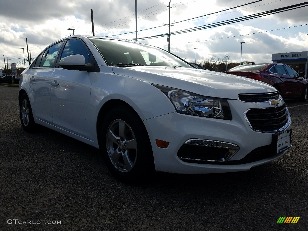 2015 Cruze LT - Summit White / Jet Black/Medium Titanium photo #1