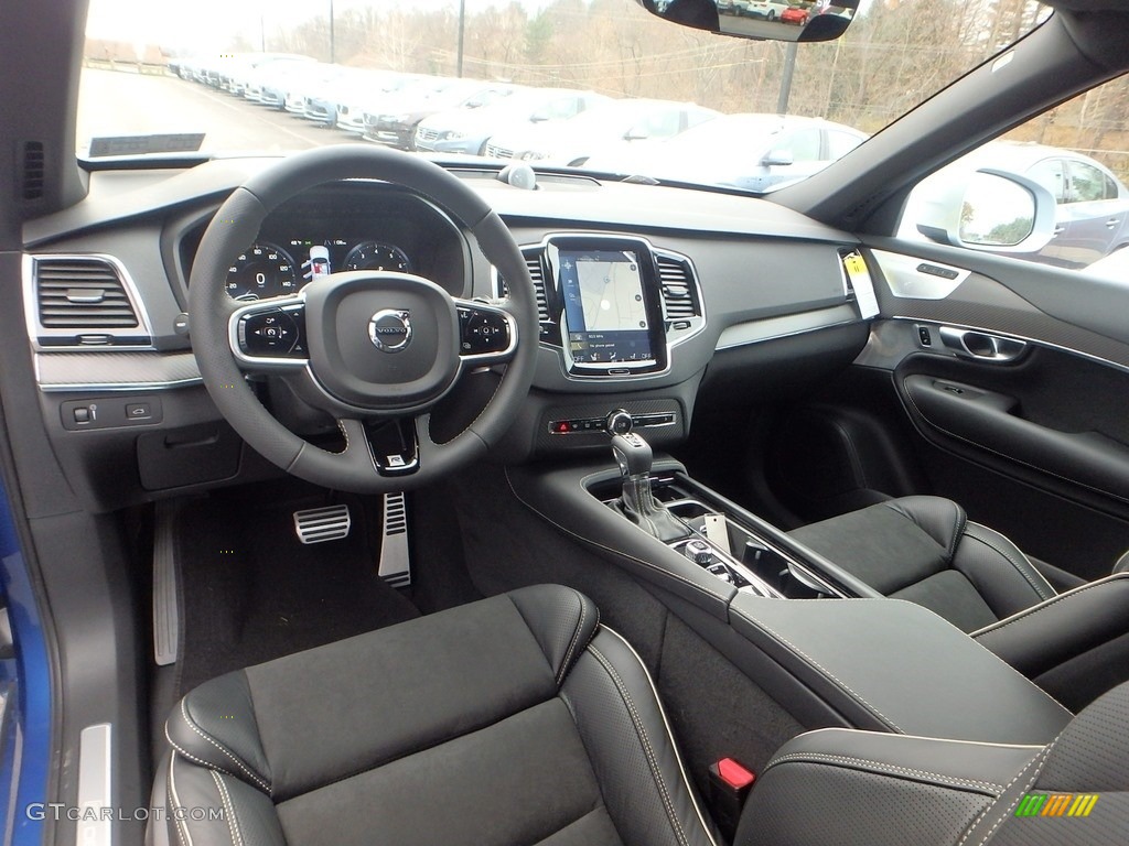 Charcoal Interior 2018 Volvo XC90 T6 AWD R-Design Photo #123902810