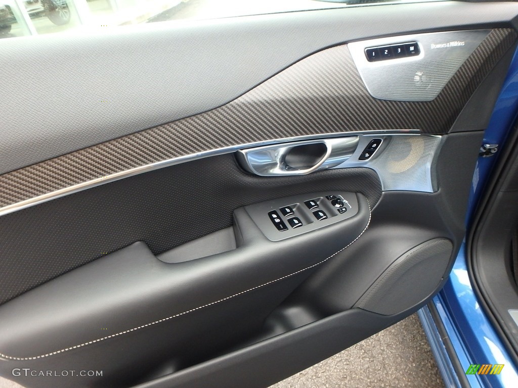 2018 Volvo XC90 T6 AWD R-Design Charcoal Door Panel Photo #123902843