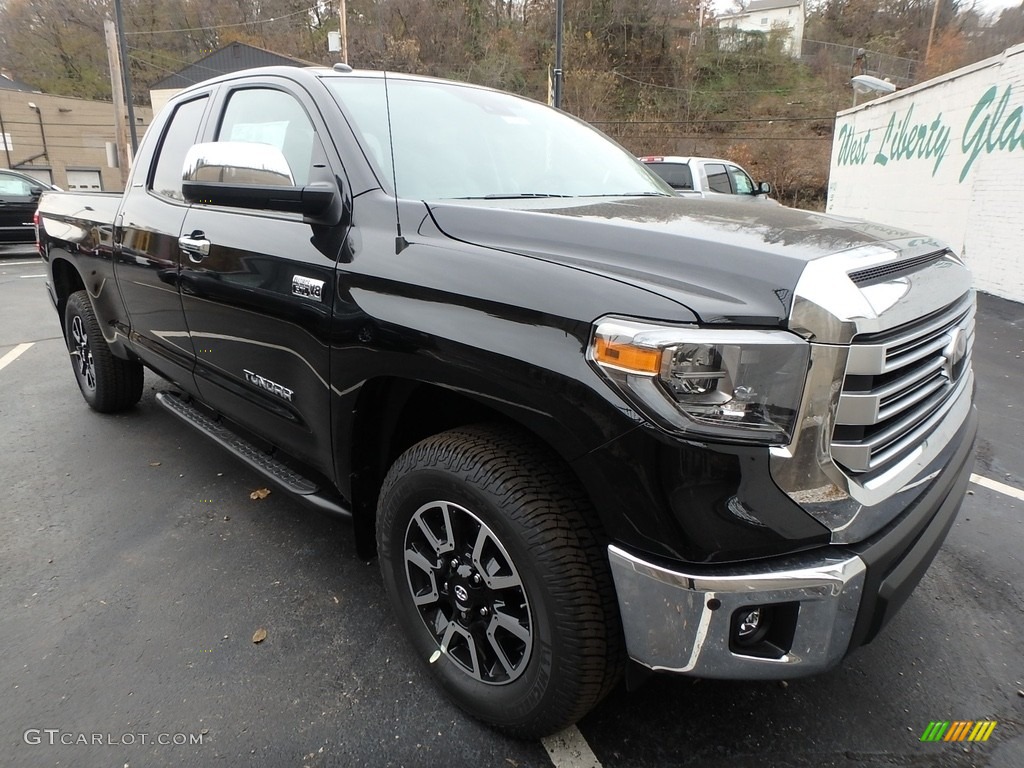 2018 Tundra Limited Double Cab 4x4 - Midnight Black Metallic / Graphite photo #1