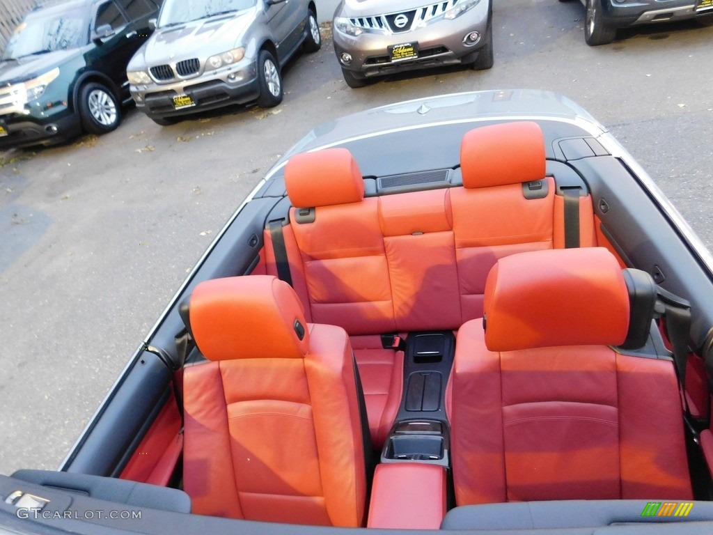 2009 3 Series 335i Convertible - Mojave Brown Metallic / Coral Red/Black Dakota Leather photo #29