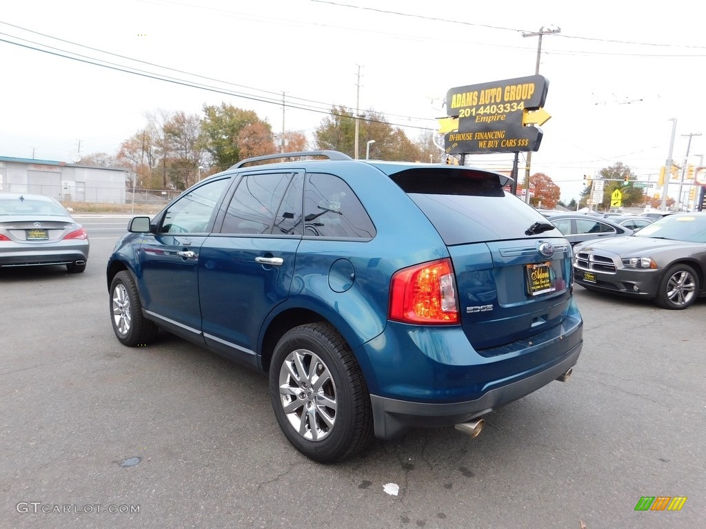 2011 Edge SEL - Mediterranean Blue Metallic / Charcoal Black photo #4