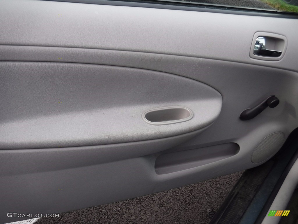 2009 Cobalt LS Coupe - Silver Moss Metallic / Gray photo #13