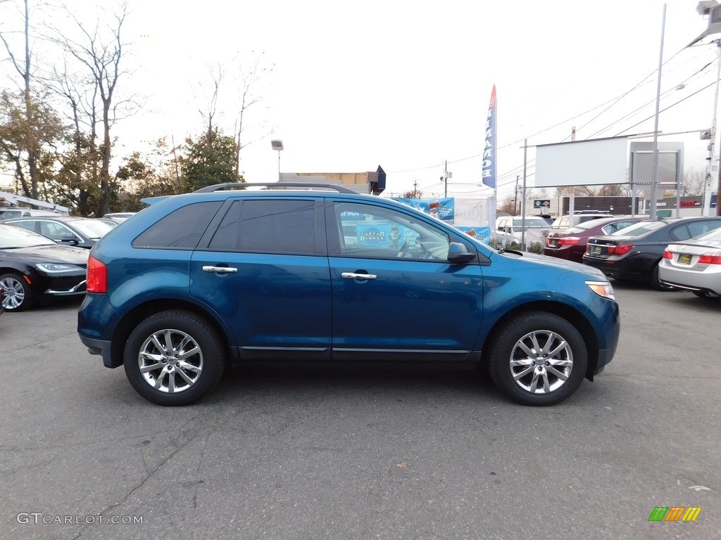 2011 Edge SEL - Mediterranean Blue Metallic / Charcoal Black photo #6