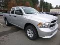 Bright Silver Metallic 2018 Ram 1500 Express Quad Cab 4x4 Exterior