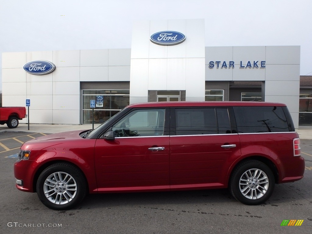 Ruby Red Ford Flex