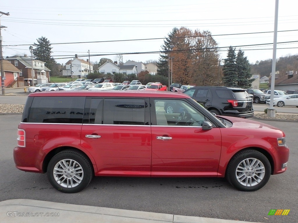 2017 Flex SEL AWD - Ruby Red / Dune photo #4