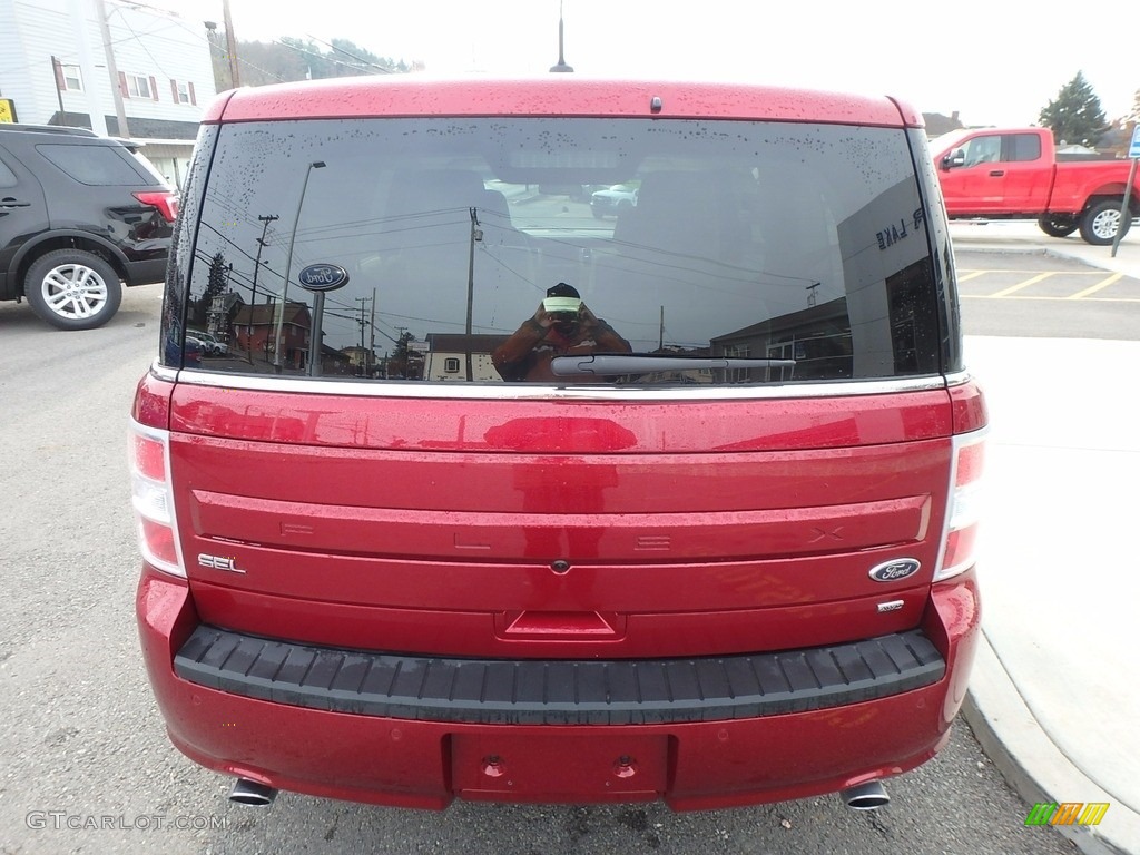 2017 Flex SEL AWD - Ruby Red / Dune photo #6