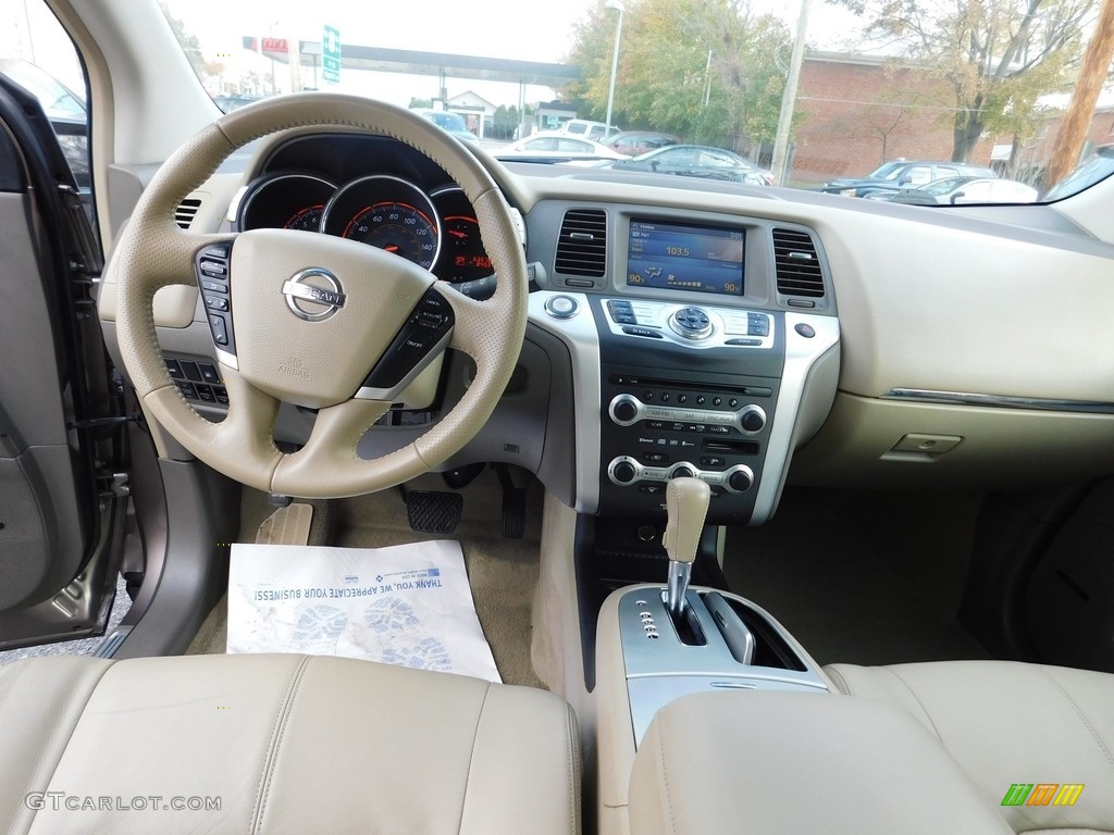 2010 Murano SL AWD - Saharan Stone Metallic / Beige photo #12