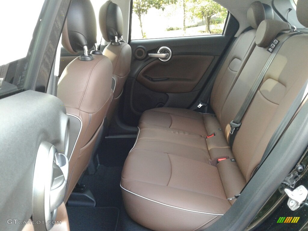 2017 Fiat 500X Lounge AWD Rear Seat Photo #123909626