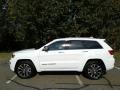 2018 Bright White Jeep Grand Cherokee Overland 4x4  photo #1