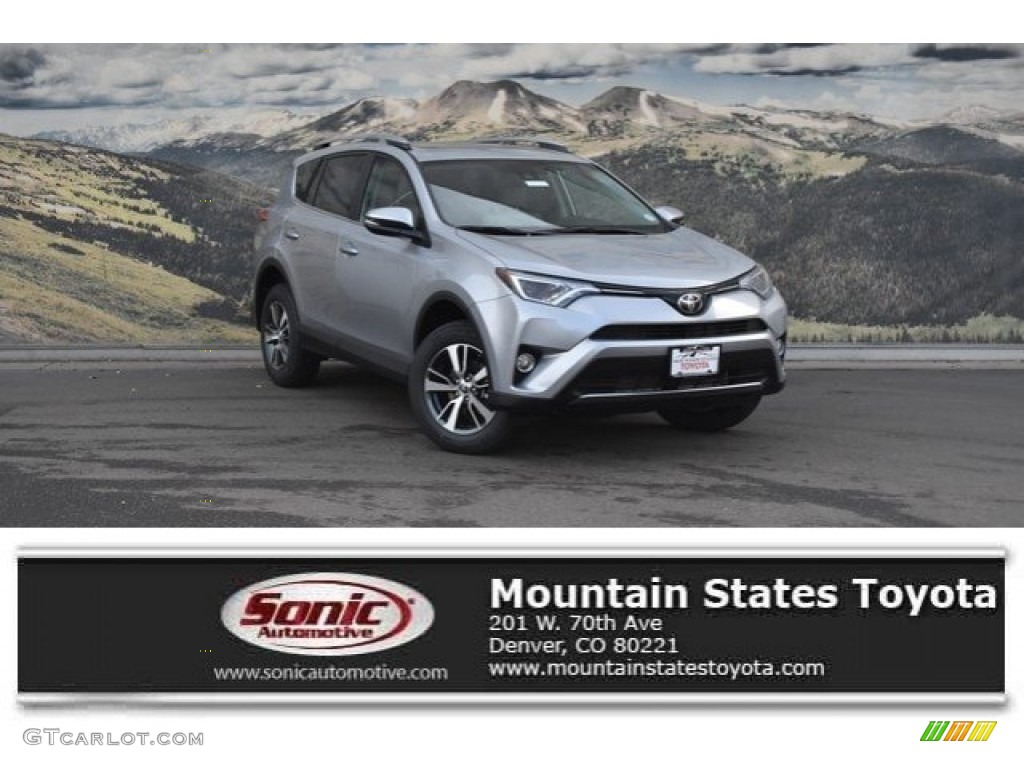 Silver Sky Metallic Toyota RAV4