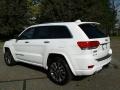 2018 Bright White Jeep Grand Cherokee Overland 4x4  photo #8