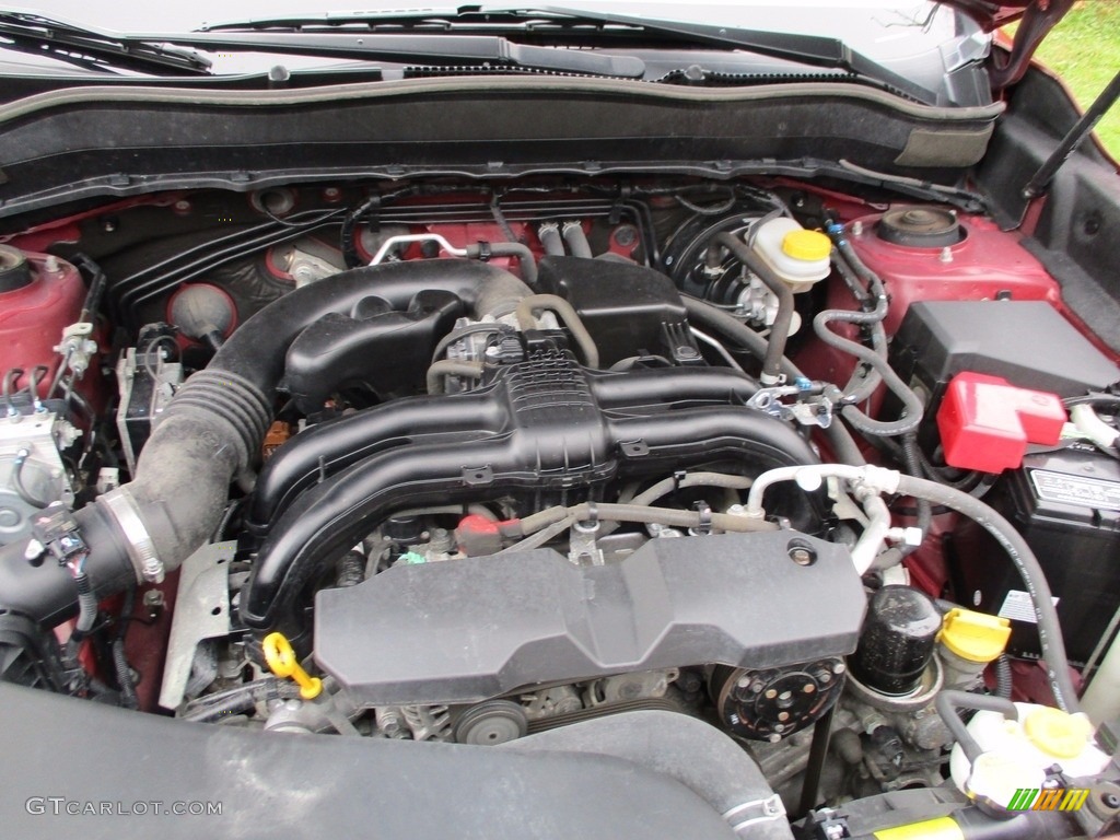2015 Forester 2.5i Limited - Venetian Red Pearl / Gray photo #25