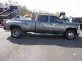 2011 Mocha Steel Metallic Chevrolet Silverado 3500HD LTZ Crew Cab 4x4  photo #9