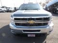 2011 Mocha Steel Metallic Chevrolet Silverado 3500HD LTZ Crew Cab 4x4  photo #11