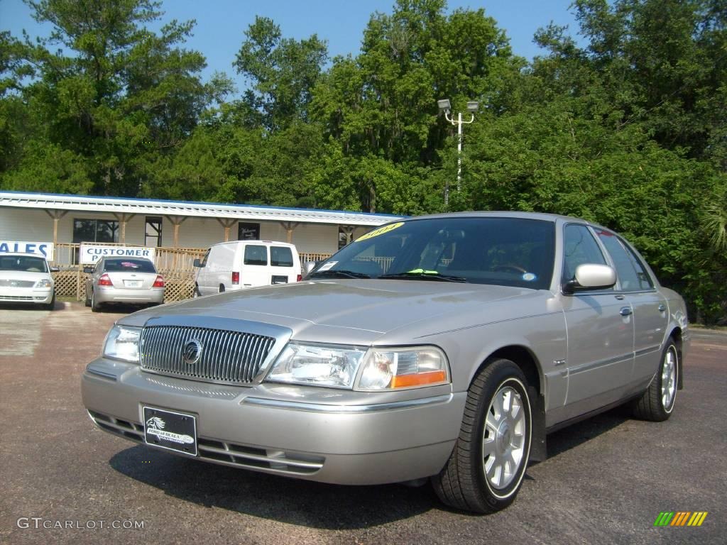 2004 Grand Marquis LS Ultimate Edition - Silver Birch Metallic / Dark Charcoal photo #7