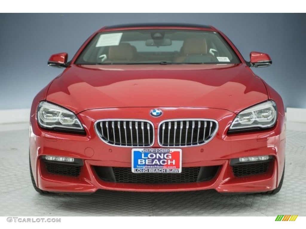 2017 6 Series 650i Gran Coupe - Melbourne Red Metallic / Cognac/Black photo #2