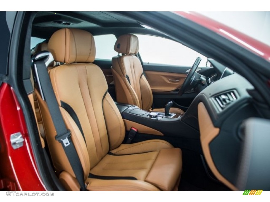 2017 BMW 6 Series 650i Gran Coupe Front Seat Photo #123913838