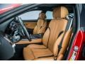 Cognac/Black Front Seat Photo for 2017 BMW 6 Series #123914189
