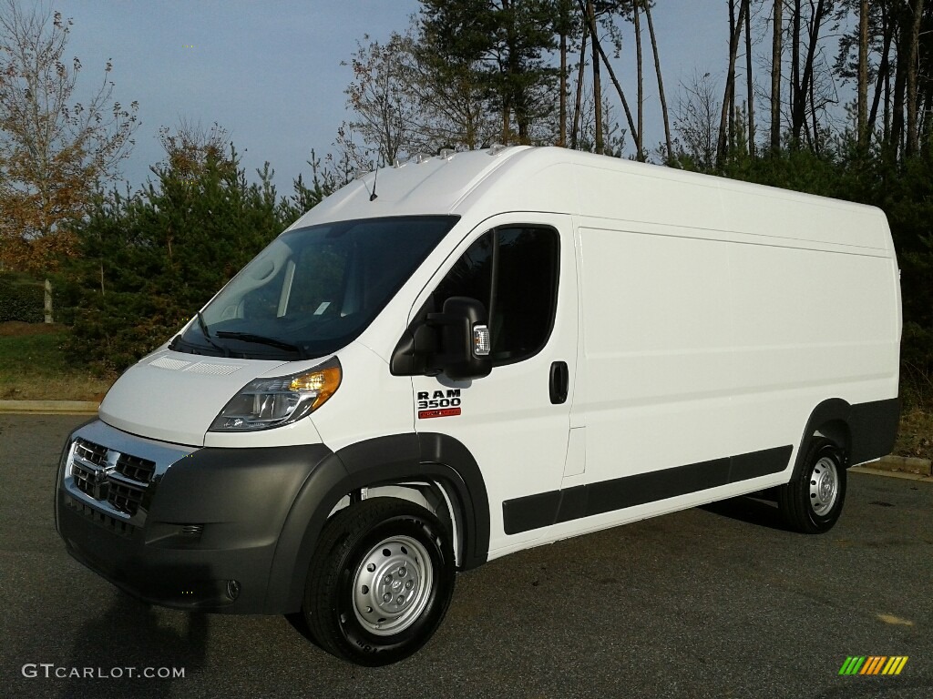 Bright White 2018 Ram ProMaster 3500 High Roof Cargo Van Exterior Photo #123915314