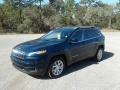 Patriot Blue Pearl 2018 Jeep Cherokee Latitude