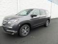 2017 Modern Steel Metallic Honda Pilot EX-L AWD  photo #5