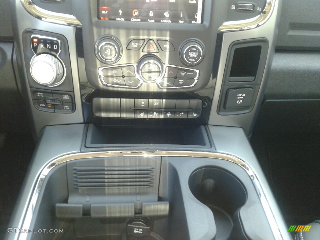2018 1500 Night Crew Cab 4x4 - Granite Crystal Metallic / Black photo #16