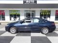 2015 Blue Crush Metallic Toyota Camry LE  photo #1