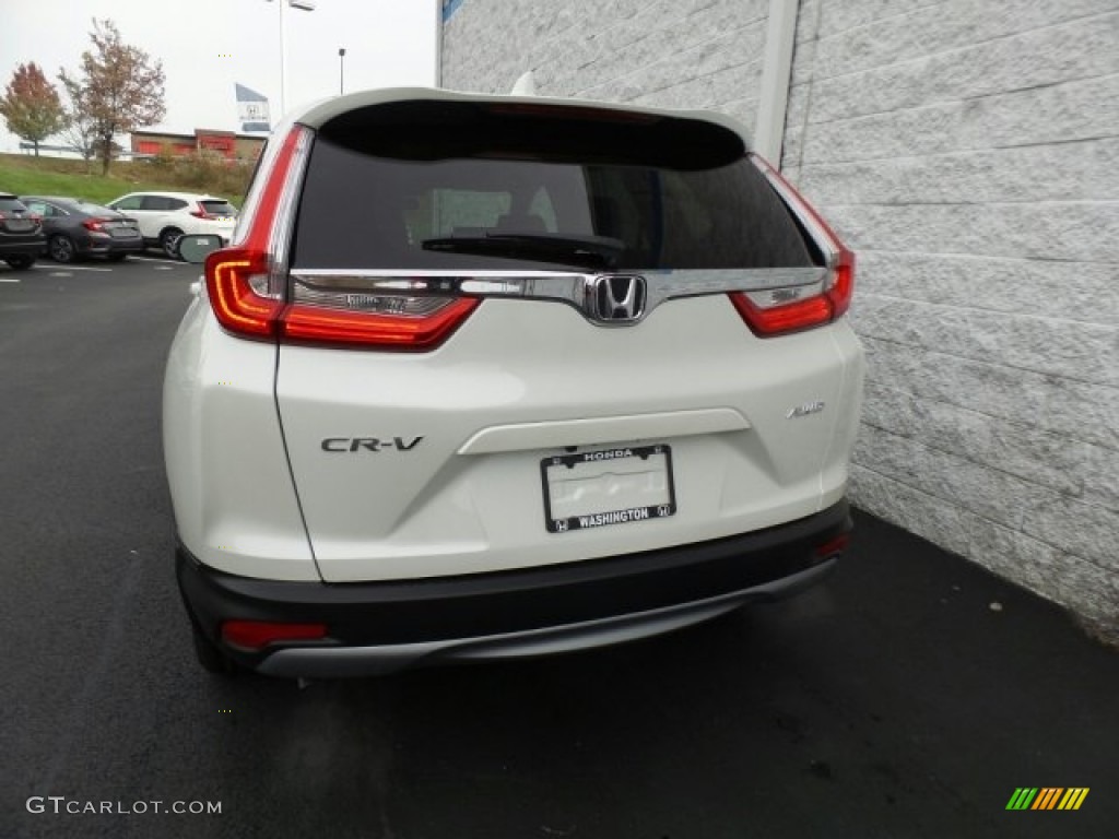 2018 CR-V EX AWD - White Diamond Pearl / Ivory photo #7