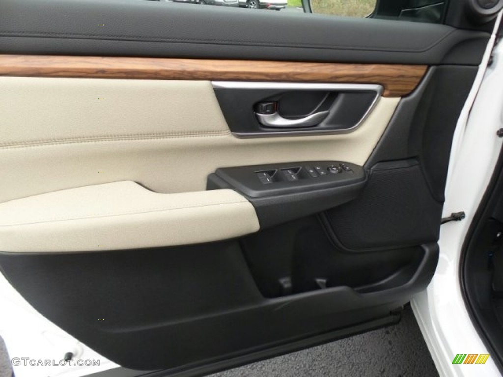 2018 CR-V EX AWD - White Diamond Pearl / Ivory photo #12