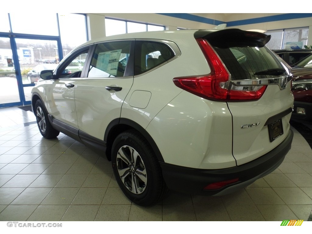 2018 CR-V LX AWD - White Diamond Pearl / Ivory photo #2