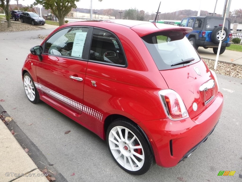 2013 500 Abarth - Rosso (Red) / Abarth Nero/Rosso/Nero (Black/Red/Black) photo #7