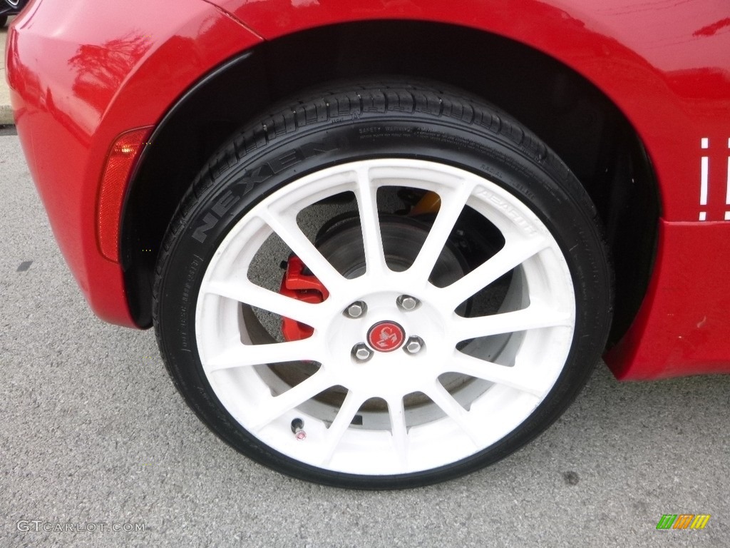 2013 500 Abarth - Rosso (Red) / Abarth Nero/Rosso/Nero (Black/Red/Black) photo #9