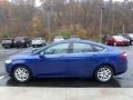 2015 Deep Impact Blue Metallic Ford Fusion SE  photo #5