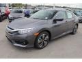 2017 Polished Metal Metallic Honda Civic EX-T Sedan  photo #4