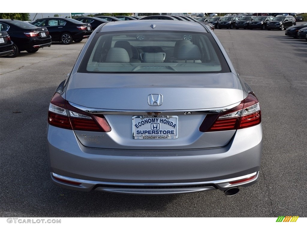 2017 Accord EX-L Sedan - Lunar Silver Metallic / Gray photo #7