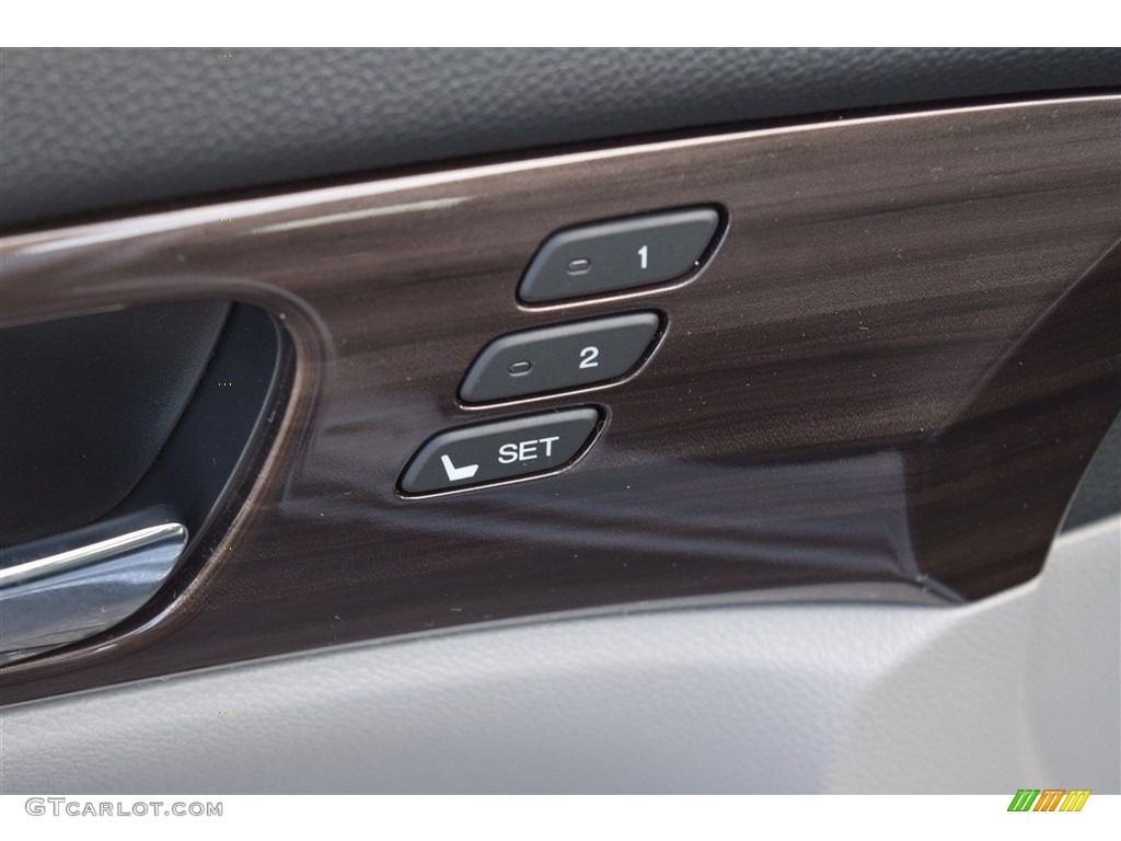 2017 Accord EX-L Sedan - Lunar Silver Metallic / Gray photo #14