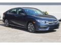 Cosmic Blue Metallic - Civic EX Sedan Photo No. 3