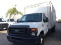 Oxford White - E Series Cutaway E350 Commercial Moving Truck Photo No. 12