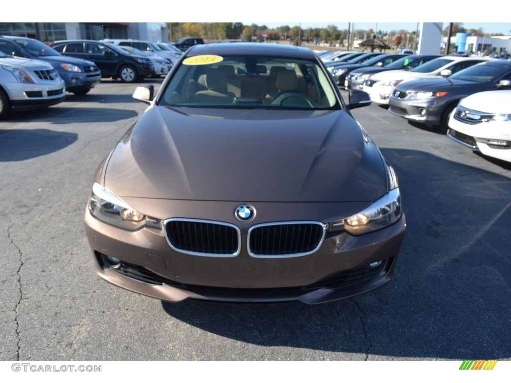 2013 3 Series 328i Sedan - Mojave Brown Metallic / Venetian Beige photo #28