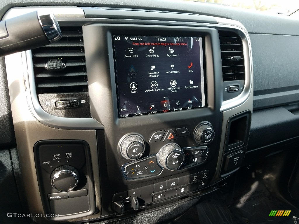 2018 Ram 2500 Big Horn Mega Cab 4x4 Controls Photo #123926338