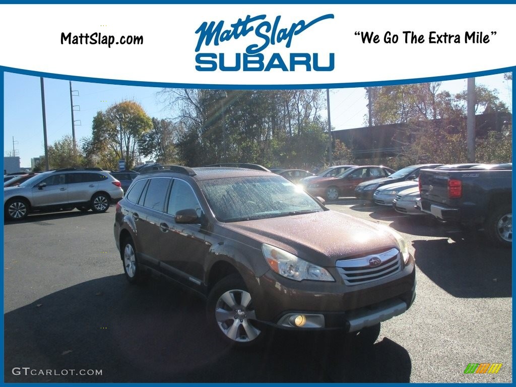 2011 Outback 3.6R Limited Wagon - Caramel Bronze Pearl / Warm Ivory photo #1