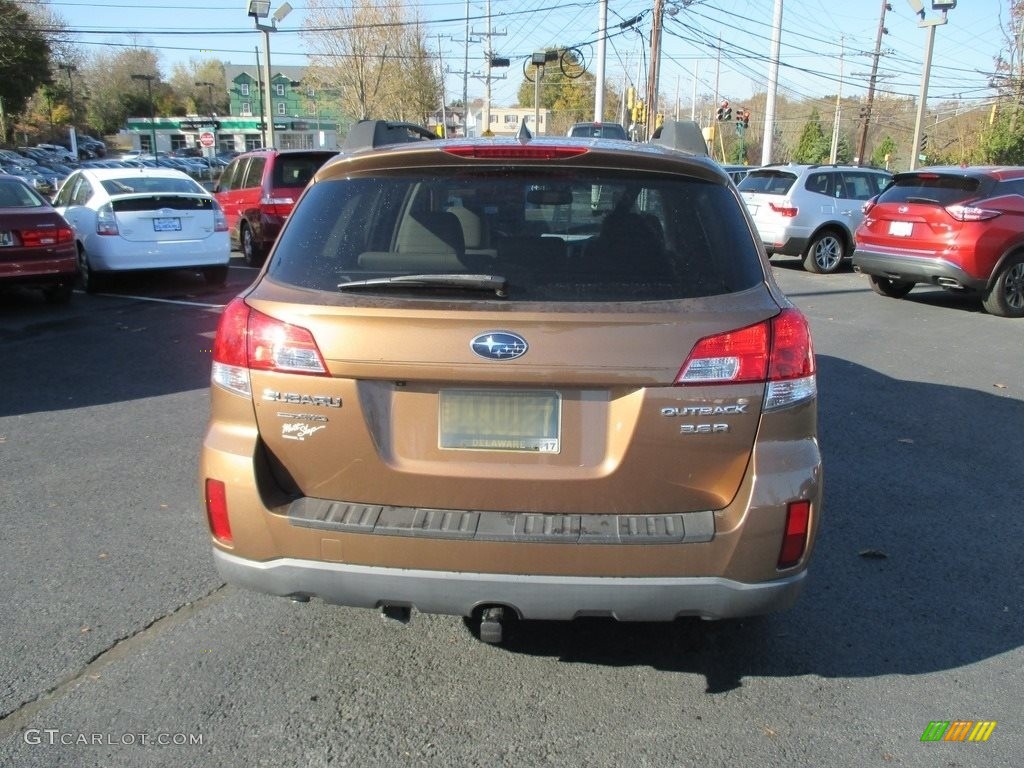 2011 Outback 3.6R Limited Wagon - Caramel Bronze Pearl / Warm Ivory photo #7