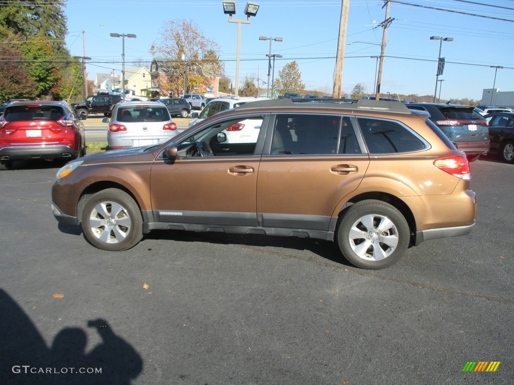 2011 Outback 3.6R Limited Wagon - Caramel Bronze Pearl / Warm Ivory photo #9