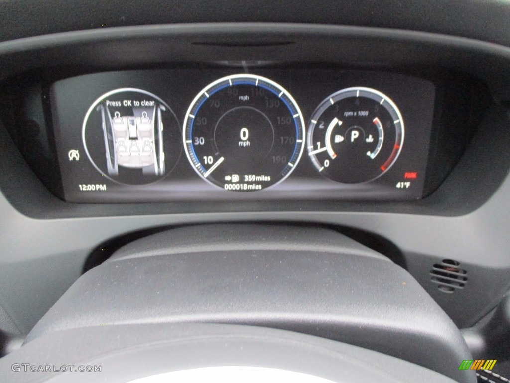 2018 Jaguar XE S AWD Gauges Photos