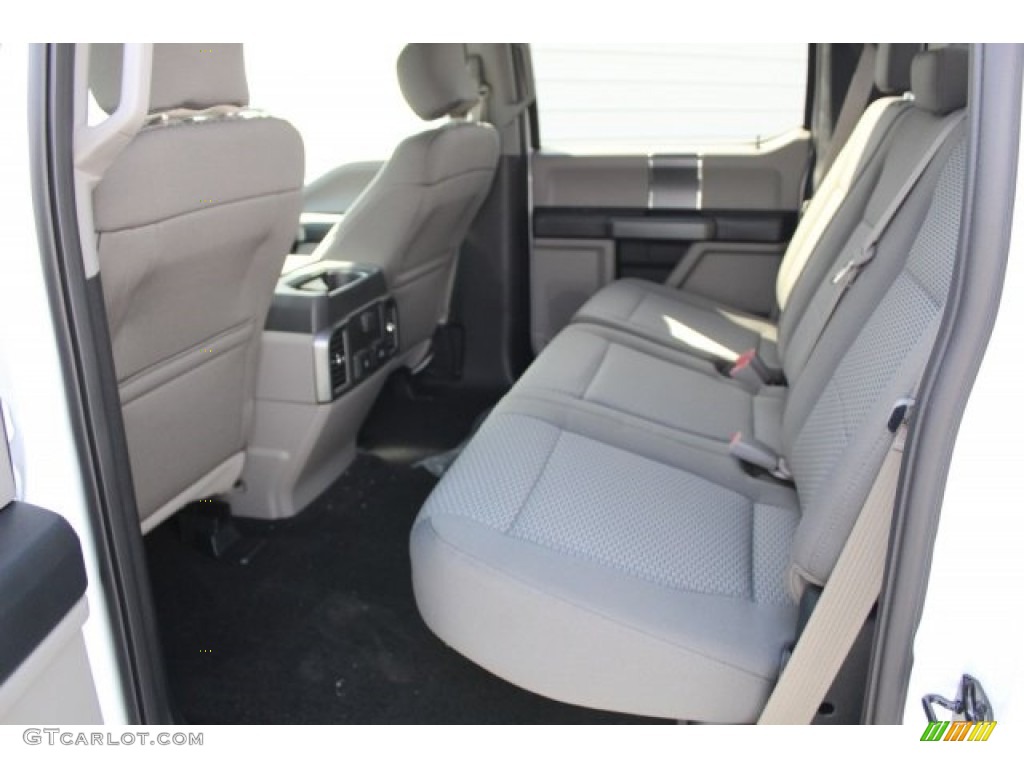 2017 F150 XLT SuperCrew - Oxford White / Earth Gray photo #21