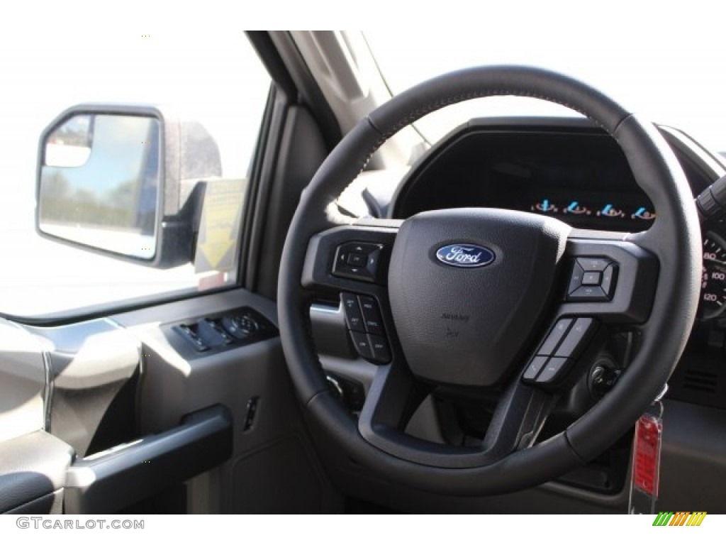 2017 F150 XLT SuperCrew - Oxford White / Earth Gray photo #23